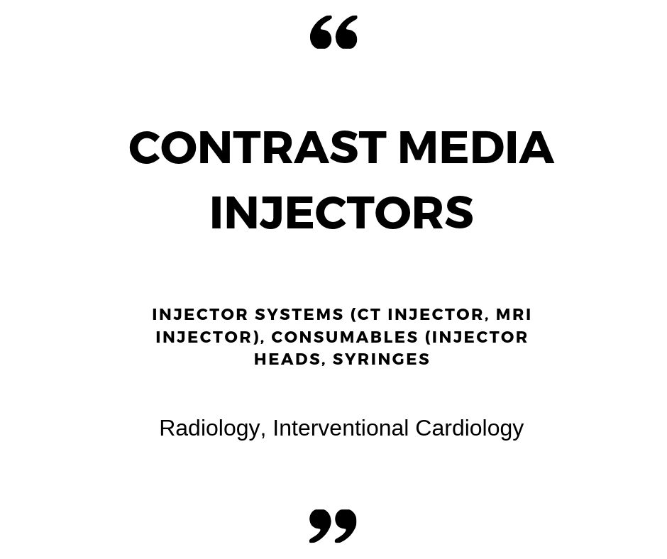 Contrast Media Injectors Market