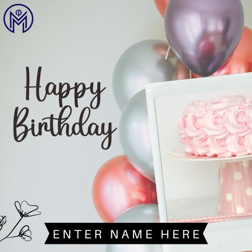 birthday cake with name edit