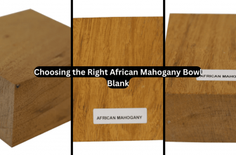 African Mahogany Wood Bowl Blanks