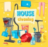 Happiness or Joy of Residential and Commercial cleaning within Minutes