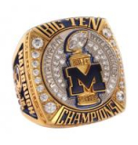 RingsofCustom Can Prepare a Special Custom 2021 Michigan Wolverines Championship Ring for Christmas Gift