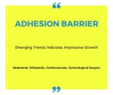 Adhesion Barrier Market a $806.4 Million Industry with a Promising Future in Medical Device Industry