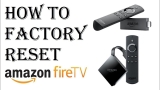 How to reset fire stick