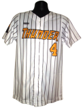 Full Button Custom Baseball Jerseys